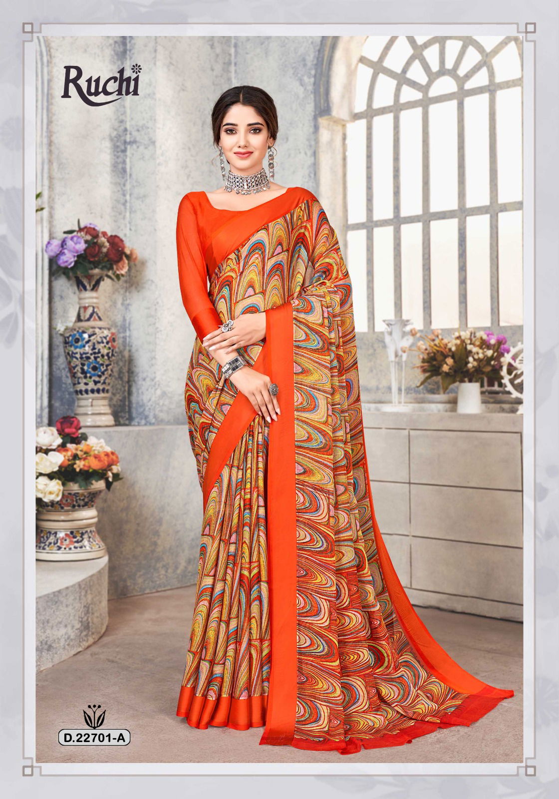 Cherry 33 By Ruchi Colors Daily Wear Sarees Catalog